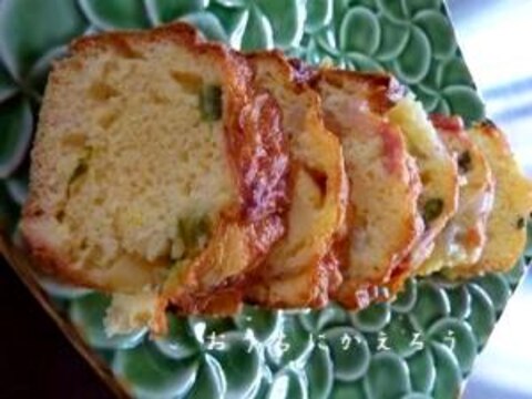 ホットケーキミックスと、お家にある食材で！